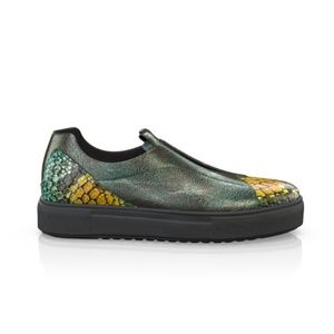 BREN MAROE Designer Sport Tec Snake Skin Sneaker
